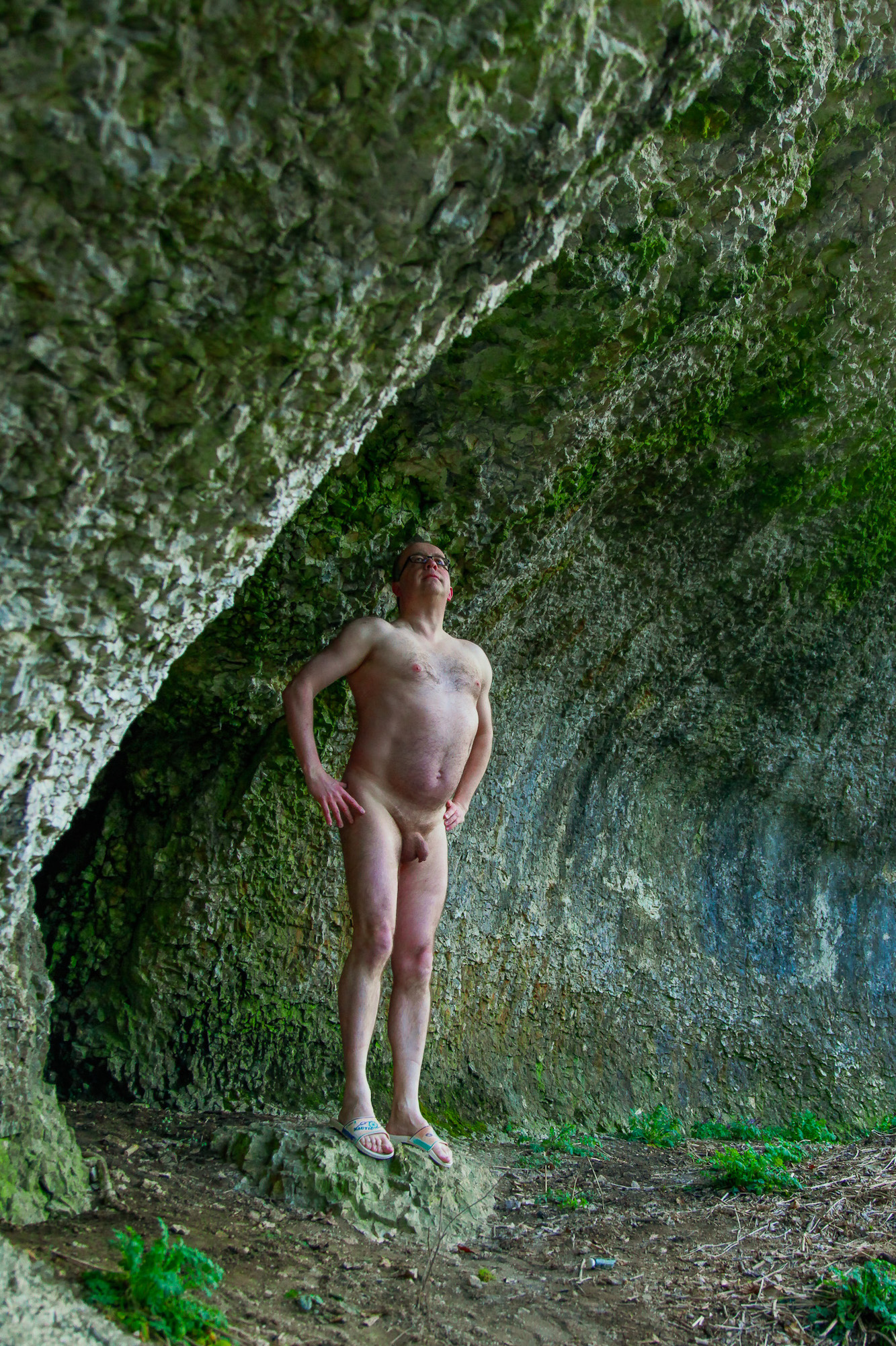 Male nude penis in southern Germany